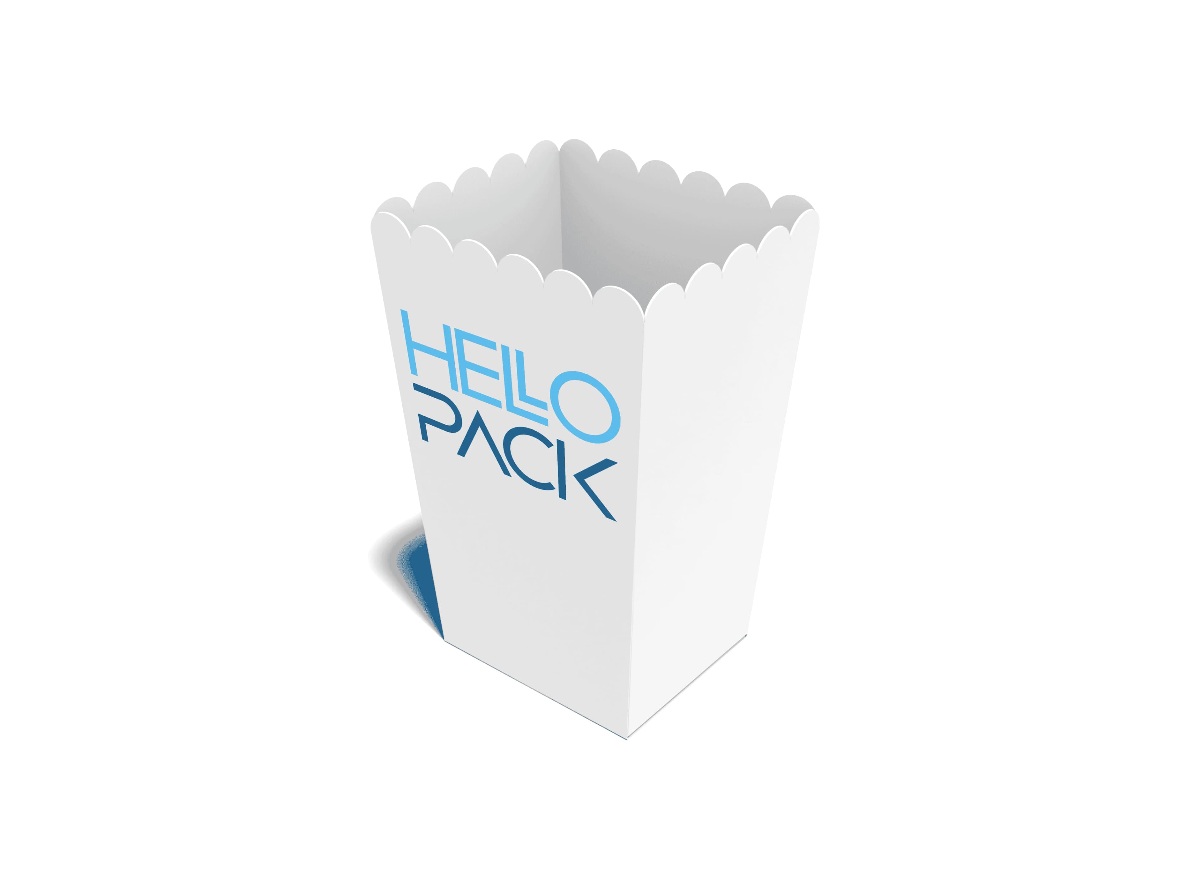 Anteprima del modello Scatola pop corn