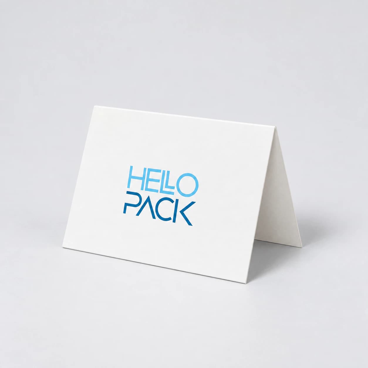 Preview of model Rectangular tent card